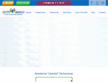 Tablet Screenshot of gruppolibertad.com